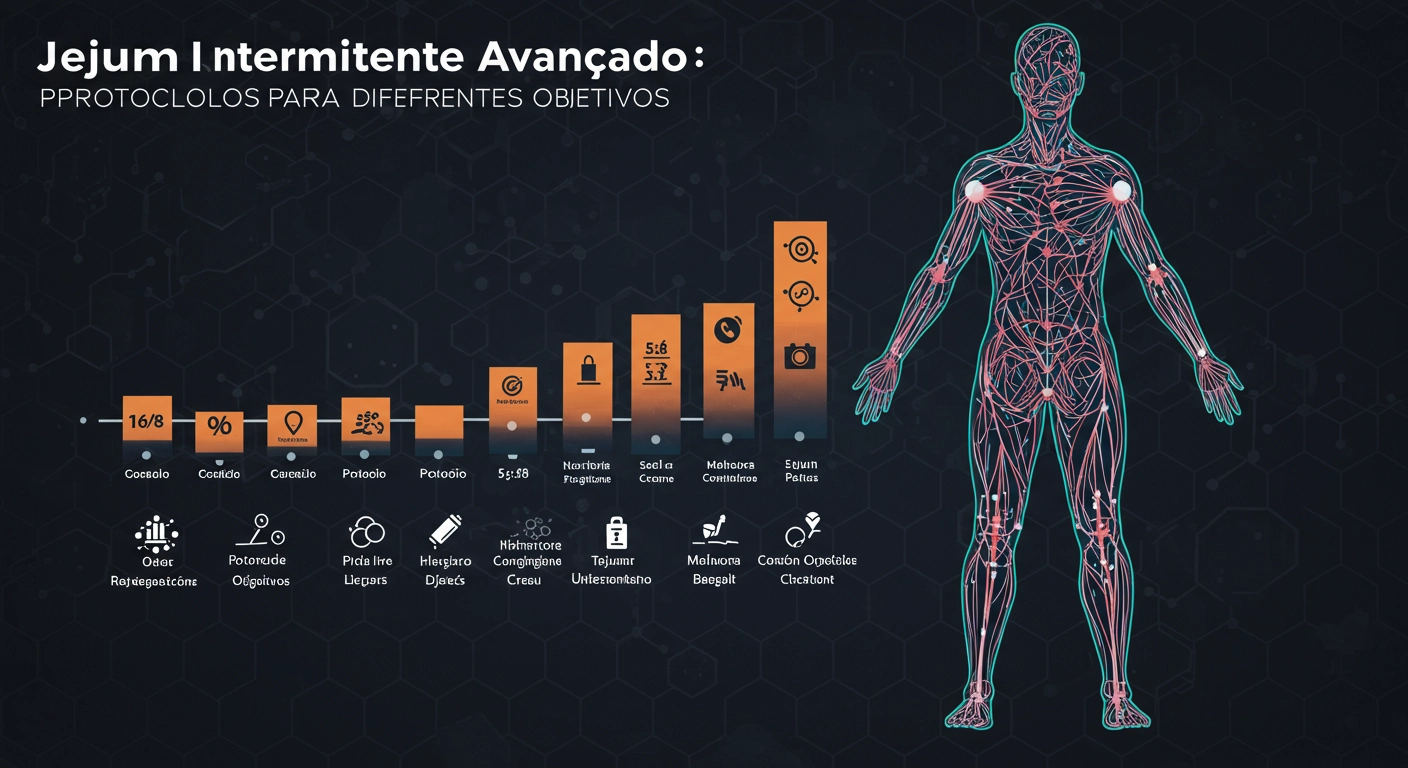 Jejum Intermitente Avançado: Protocolos para Diferentes Objetivos
